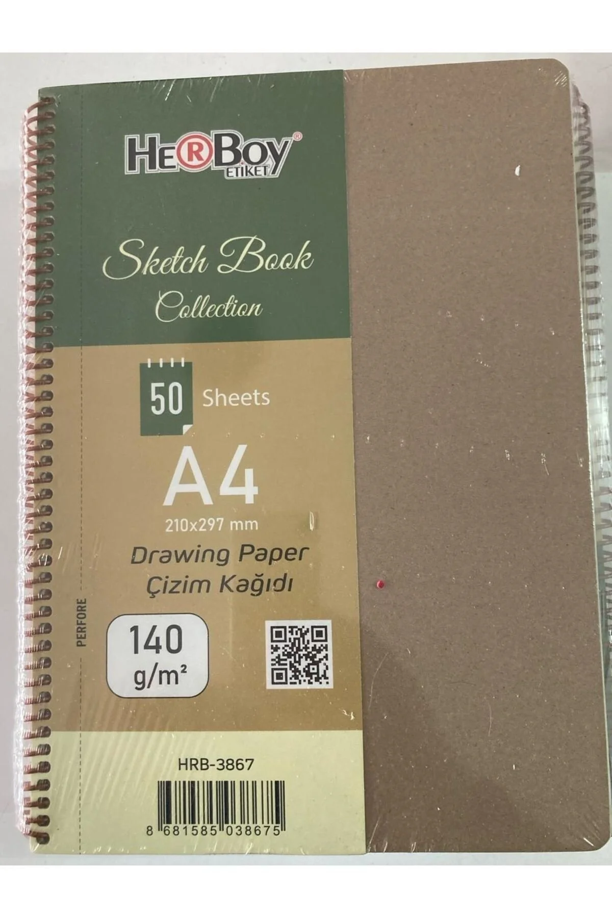 Herboy Eskiz Defteri A5140 Gr 50 YP Sketchbook Collection /