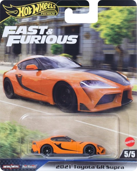 Hot Wheels Premium Fast & Furious 2021 Toyota GR Supra - JBM00 /