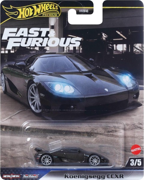 Hot Wheels Premium Fast & Furious Koenigsegg CCXR - JBL88 /