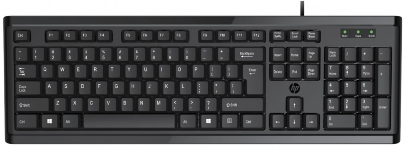 HP 6CB78PA K10 Kablolu Klavye