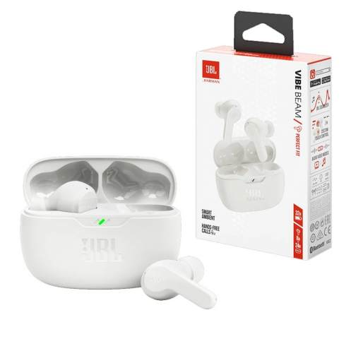 JBL Wave Beam TWSBluetooth Kulakİçi Kulaklık Beyaz