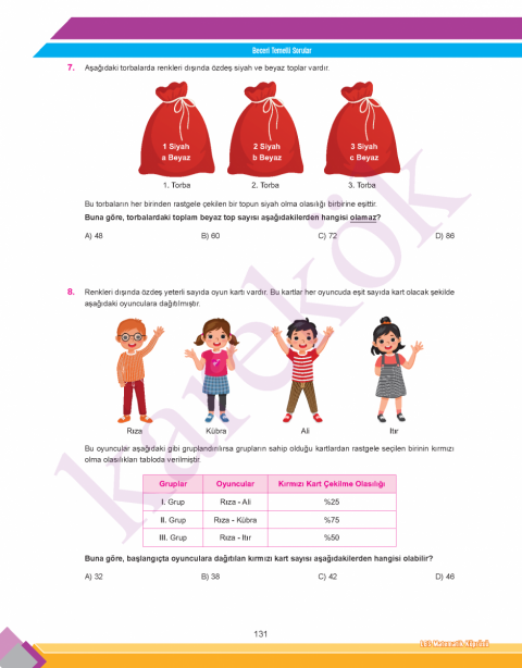 Karekök Yayınları 8. Sınıf LGS Matematik Köprüsü