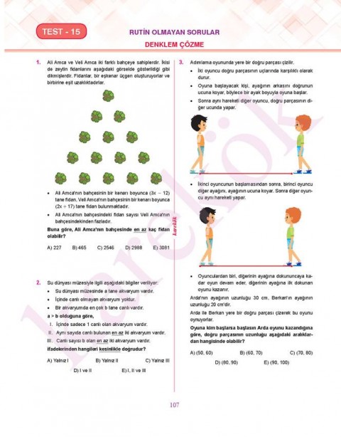 Karekök Yayınları TYT Matematik Soru Bankası