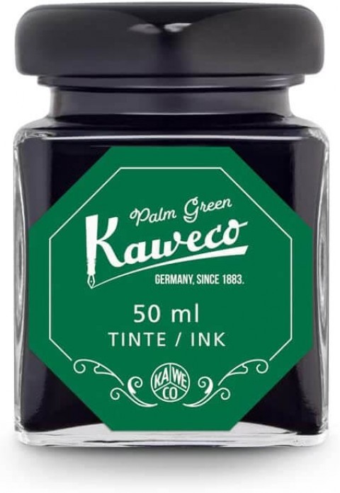 Kaweco Dolmakalem Mürekkep 50ml Cam Şişe Palmiye Yeşili / 10002193