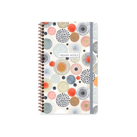 Keskin Color 13x21cm Düz Defter Trendy Notes Beads Onyx / 410234