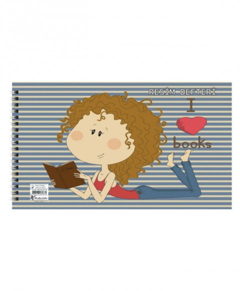 Keskin Color 18x24cm 15yp Spiralli Resim Defteri