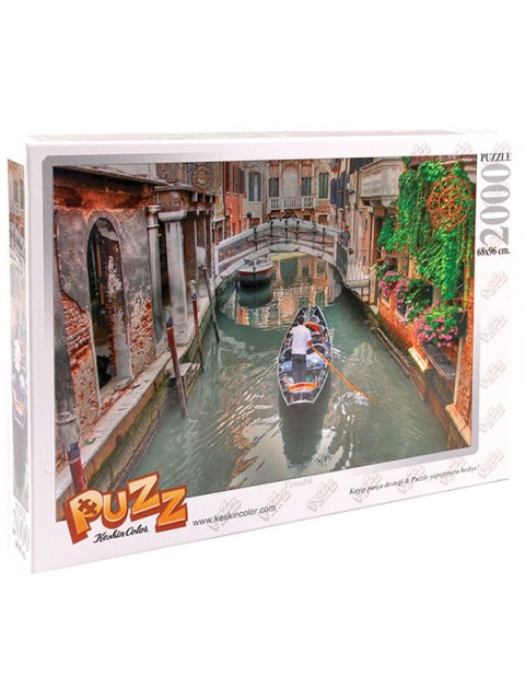 Keskin Color 2000 Parça Puzzle 68X96 cm - VENEDİK