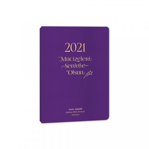 Keskin Color 2021 Yılı Mucizeler Senin Olsun Dikişli Astrolojik Ajanda