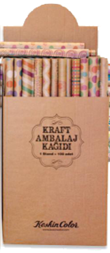 Keskin Color 70x100cm Rulo Ambalaj Kağıdı Kraft - 1 Adet