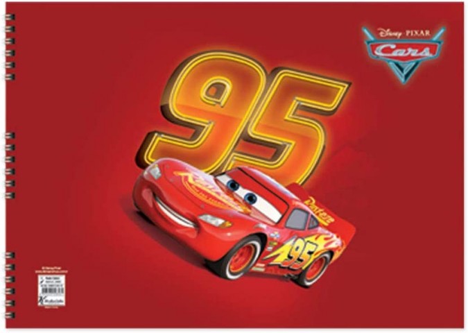 Keskin Color Cars 25x35cm 15yp Spiralli Resim Defteri / 300215-33