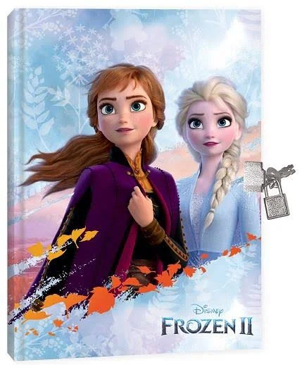 Keskin Color Frozen 14x20cm 80yp Ciltli Kilitli Hatıra Defteri