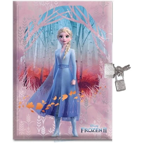 Keskin Color Frozen 14x20cm 80yp Ciltli Kilitli Hatıra Defteri