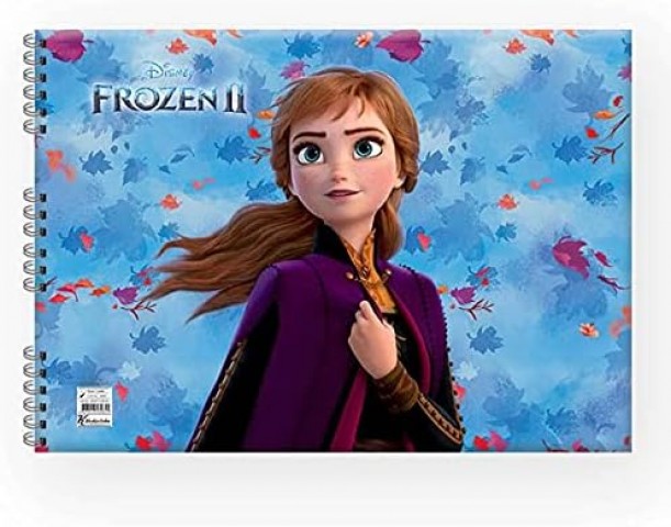 Keskin Color Frozen II 25x35cm 15yp Spiralli Resim Defteri / 300215-92