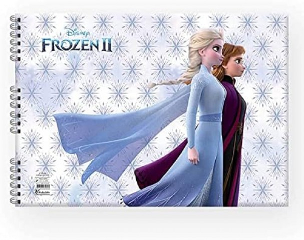 Keskin Color Frozen II 25x35cm 15yp Spiralli Resim Defteri / 300215-92