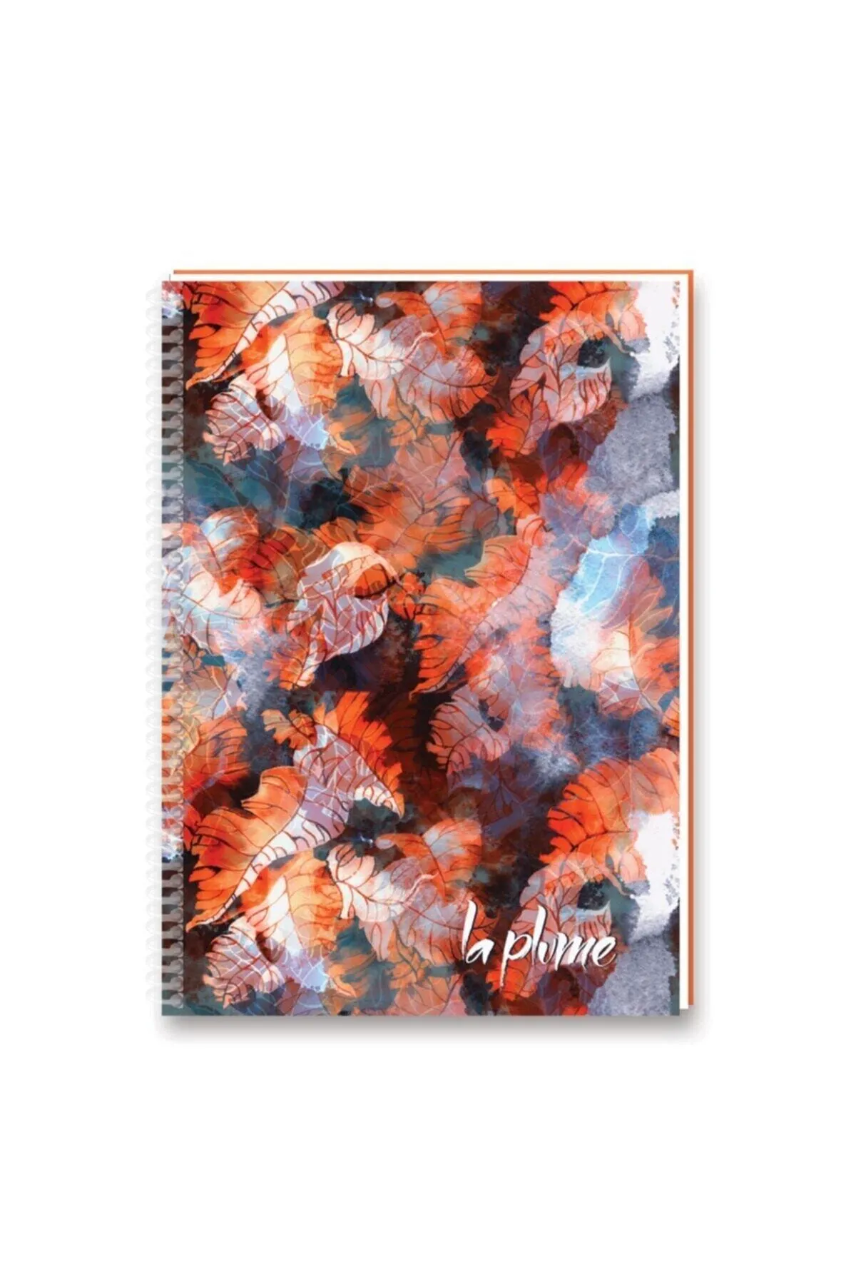 Keskin Color La Plume 17x22cm 100yp 60gr Plastik Kapak Spiralli Hafif Not Defteri Kareli / B39