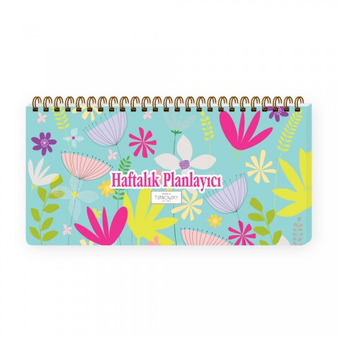 Keskin Color Turnowsky Spiralli Tarihsiz Haftalık Planlayıcı - Jasmine
