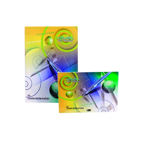 Keskin Teknik Resim Blok A-4teknik Resim Defteri