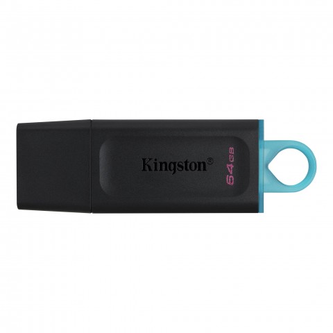Kingston 64GB USB3.2 Gen 1 DataTraveler Exodia (Black + Teal) Flash Bellek / DTX/64GB