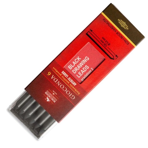 Koh-i Noor Gioconda 4345 Portmin Kalem Ucu 5.6x120mm 6'lı Nego 2