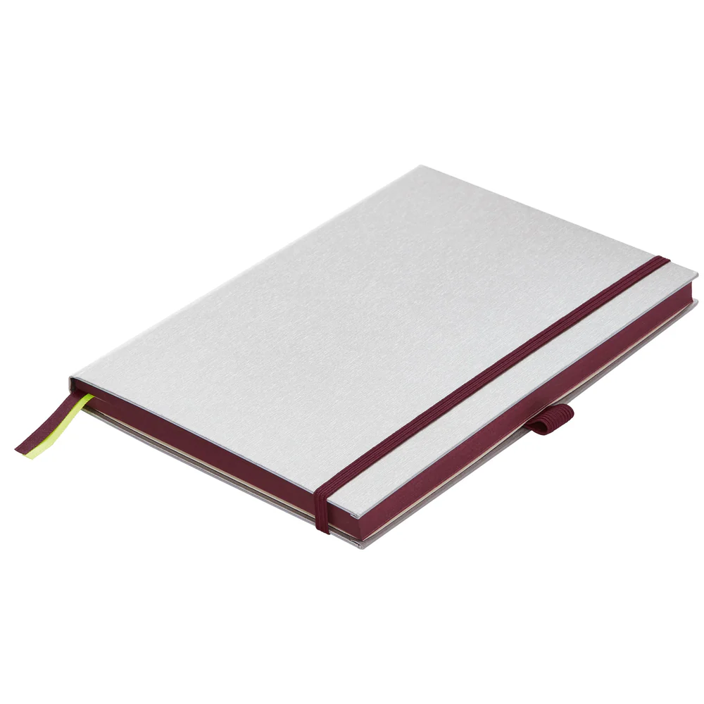 Lamy Sert Kapak A5 Lastikli Defter - Siyah Mor