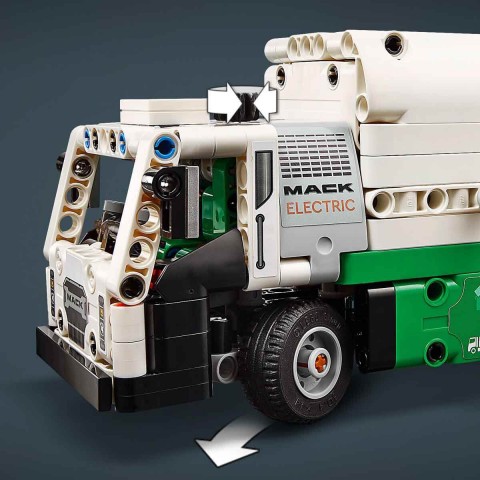 LEGO® Technic Mack® LR Elektrikli Çöp Kamyonu - 503 Parça / 6470638