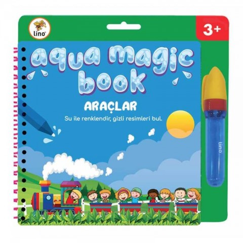 Lino Aqua Magic Book Sihirli Boyama Kitabı - Araçlar / TFL-1006