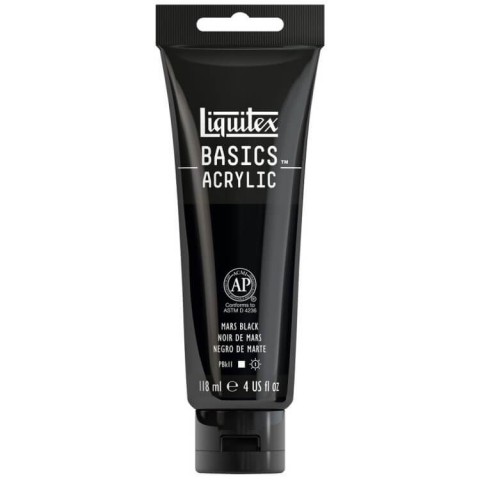 Liquitex Basics 118ml Monochrome Luxe Colors 4 Renk Akrilik Boya Seti - Çanta Hediyeli