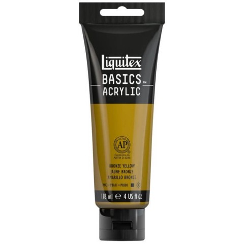 Liquitex Basics Acrylic 118ml Akrilik Boya Bronze Yellow 530
