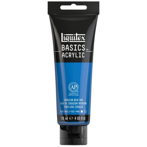 Liquitex Basics Acrylic 118ml Akrilik Boya Cerulean Blue Hue 470