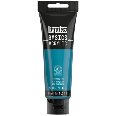 Liquitex Basics Acrylic 118ml Akrilik Boya Turquoise Blue 46