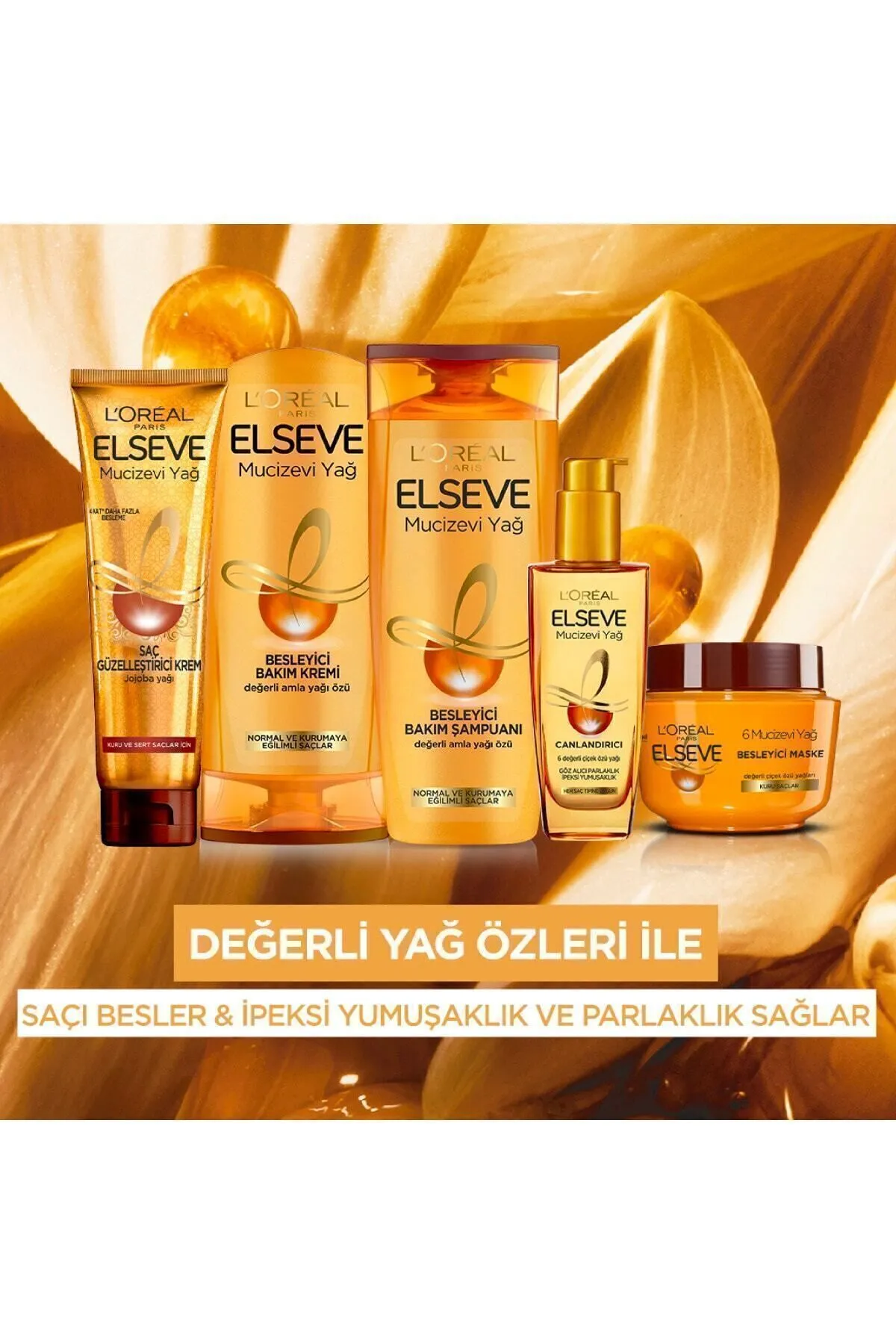 L'Oreal Paris Elseve Mucizevi Yağ 360ml Şampuan / 065294