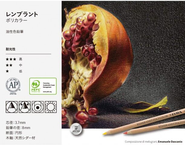 LYRA Rembrandt Polycolor 36'lı Kuru Boya / 2001360