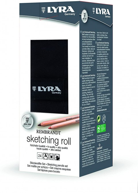 Lyra Rulo Rembrandt 24'lü Sketching / Eskiz Set