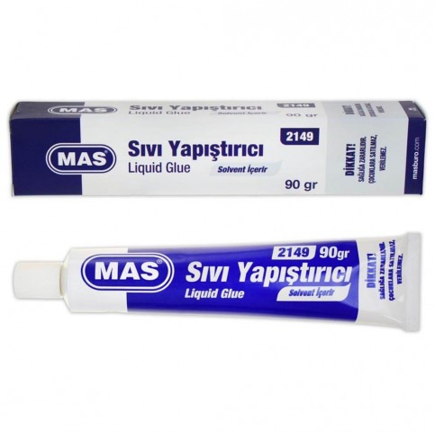 Mas 90gr Solventli Sıvı Yapıştırıcı / 2149