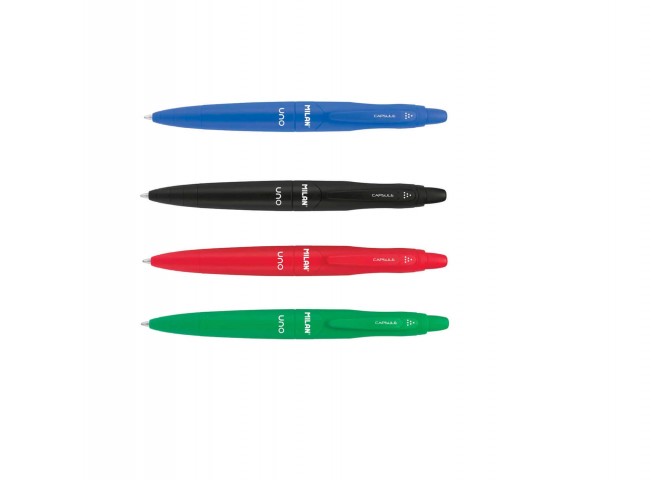 Milan Capsule Uno 1.0mm Basmalı Tükenmez Kalem