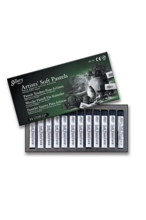 Mungyo Gallery Artists 12'li Tam Boy Kuru Pastel Charcoal