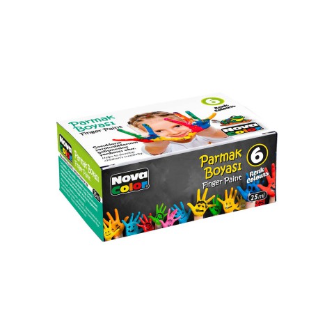 Nova Color 6 Renk Parmak Boyası