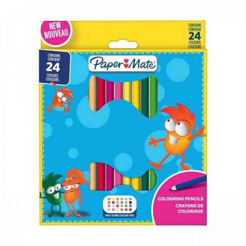 Papermate 24'lü Kuru Boya Kalemi / 2166489