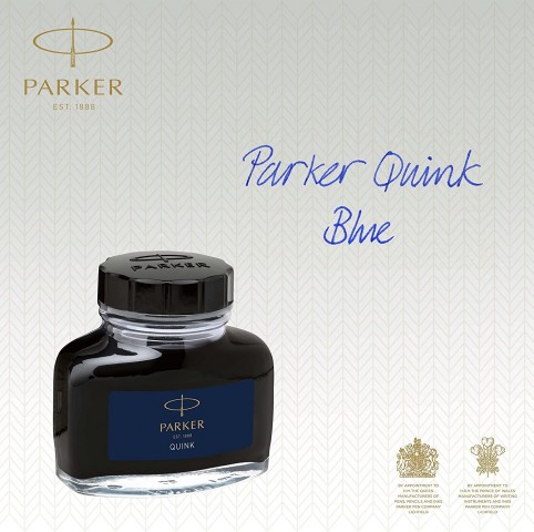 Parker Quink 57ml Dolma Kalem Şişe Mürekkebi Mavi