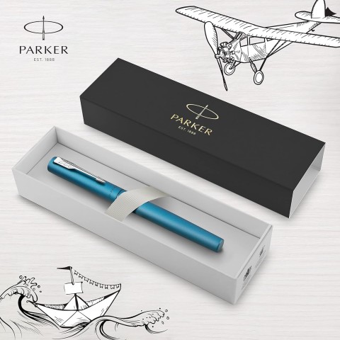 Parker Vector XL Mat Dolma Kalem, M Uç - Turkuaz /