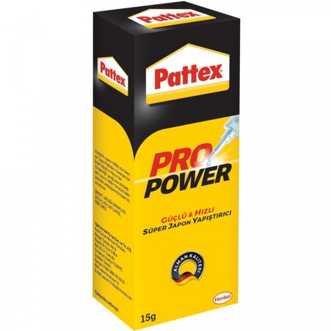 Pattex 15gr Pro Power Süper Japon Yapıştırıcı / 1723117