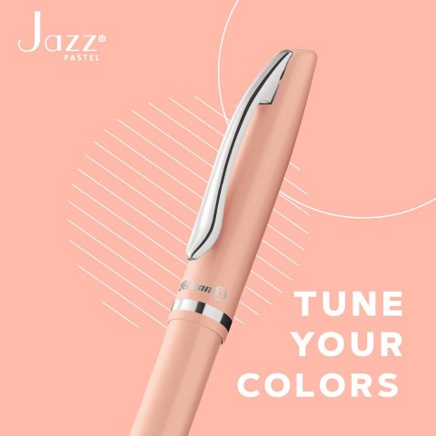 Pelikan Jazz Metal Gövdeli Tükenmez Kalem Pastel Apricot / 812665