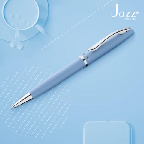 Pelikan Jazz Metal Gövdeli Tükenmez Kalem Pastel Blue / 812634