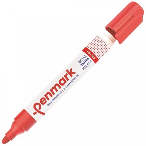 Penmark Doldurulabilir Beyaz Tahta Kalemi Kırmızı