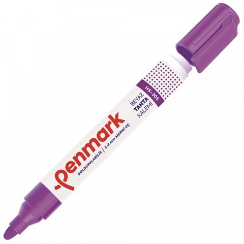 Penmark Doldurulabilir Beyaz Tahta Kalemi Mor