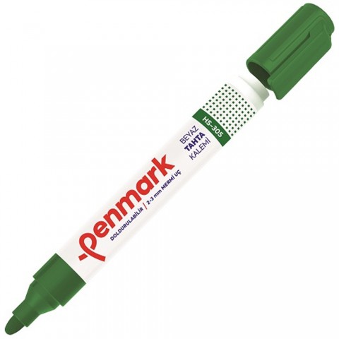 Penmark Doldurulabilir Beyaz Tahta Kalemi Yeşil