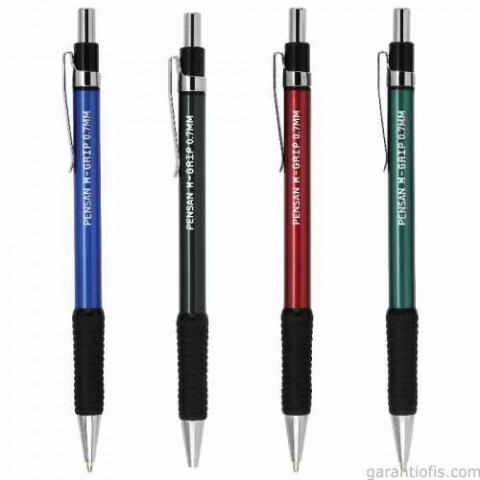 Pensan M-Grıp 0.7mm Mekanik Kurşun Kalem Karma Renk - 1 Adet