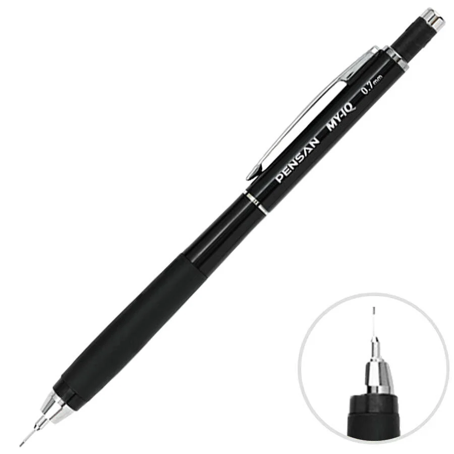 Pensan My IQ 0.7mm Mekanik Kurşun Kalem Siyah /