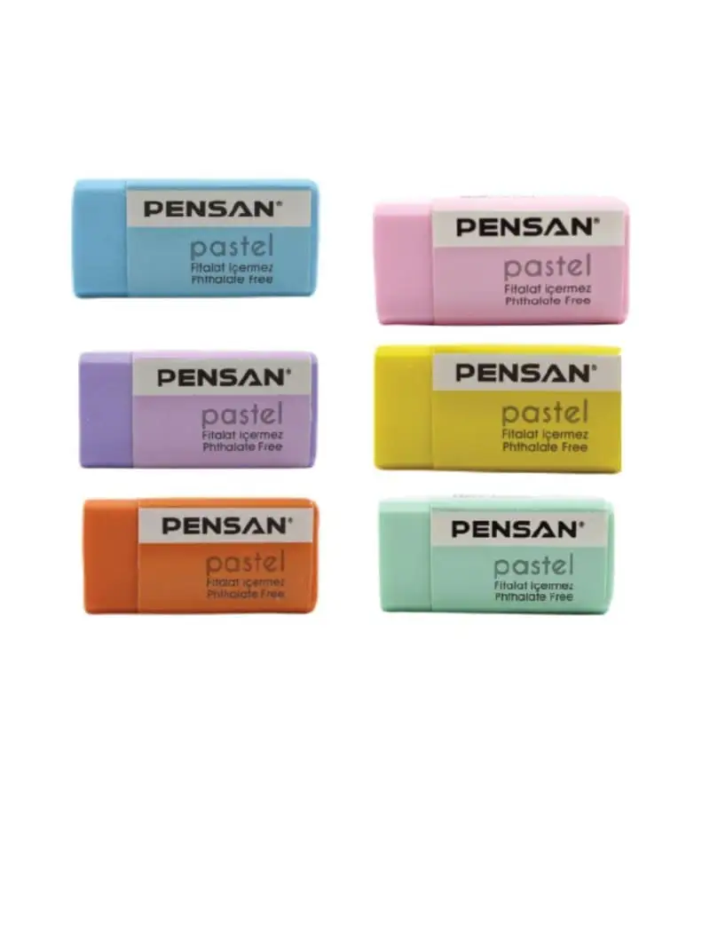 Pensan Silgi Pastel Renkler PS24P