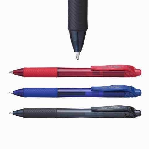 Pentel Energel 1.0 mm Basmalı Jel Kalem Siyah / BL110A